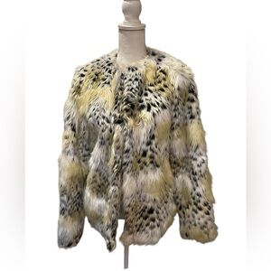 Betsey Johnson Animal Print Jacket
